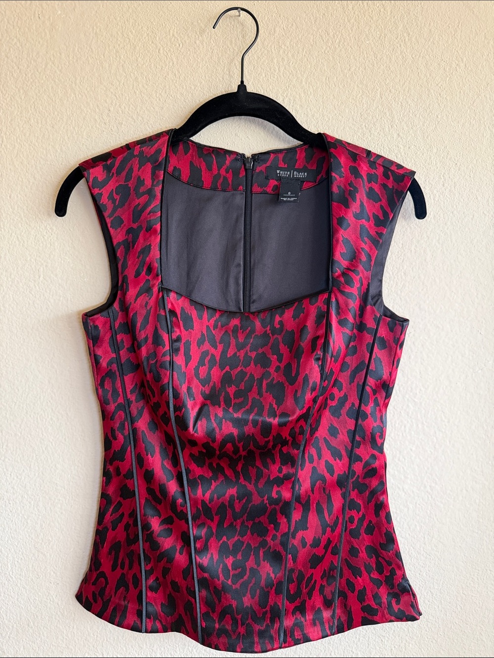 🛑SOLD- White House | Black Market Corset Top